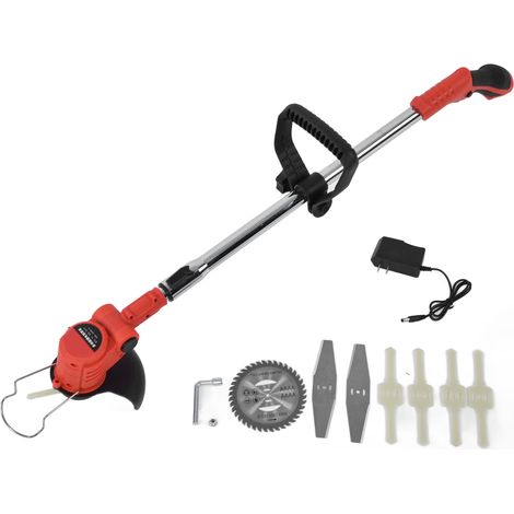 Tondeuse à gazon DC12V professionnelle portative, coupe-herbe pour jardin, pelouse, arbustes, taille et élagage, prise US 110-240V (1/5)