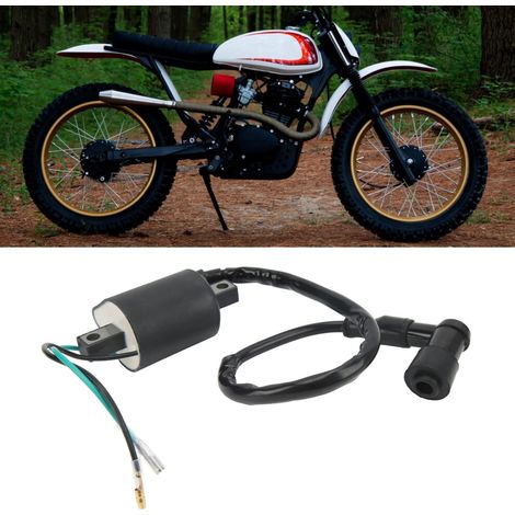 Hochleistungsfähige 6V-Zündspule für Motorräder, kompatibel mit Originalteilen (OEM).