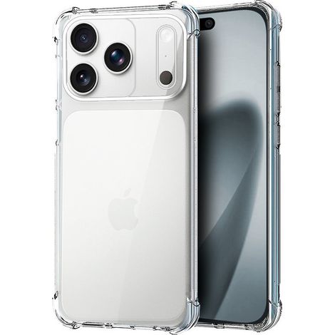 Carcasa COOL para iPhone 17 Pro AntiShock Transparente
