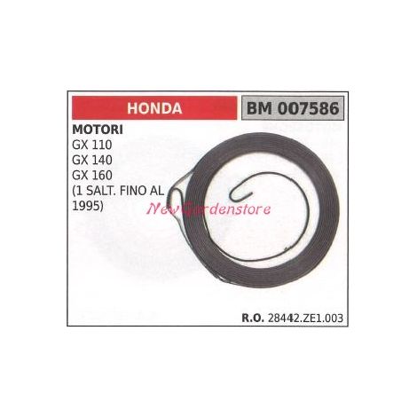 HONDA muelle de arranque GX 110 140 160 007586