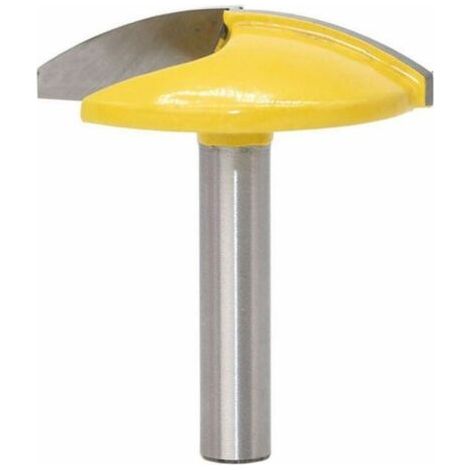 Courbé et Horizontale Fraise Avec Tige de 8mm fraise à mouler en carbure - Outils de coupe professionnels du bois(44.2mm (1/2)