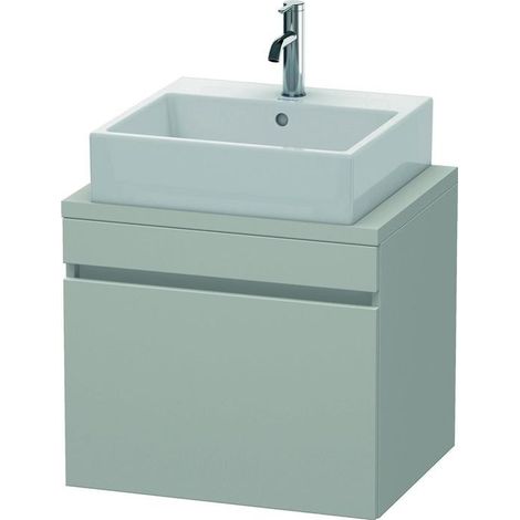 DU WTU DuraStyle f. Konsole 512x600x478 1 Auszug, betongrau matt/betongrau matt (1/5)