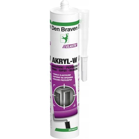 Den Braven Acryl W 300 ml blanc (1/5)