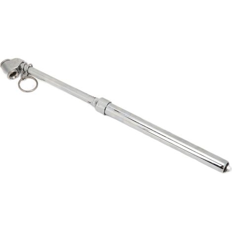 Testeur de pression des pneus camion, jauge portative à double tête, alliage de zinc robuste, pour bus, voiture, SUV et véhicules lourds. (1/5)
