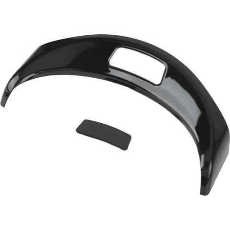 Cache de remplacement pour le boîtier de rangement de l'accoudoir de la console centrale, compatible avec Mercedes-Benz Classe C W205 GLC X253 (2015-2021), finition vernis noir. (1/5)