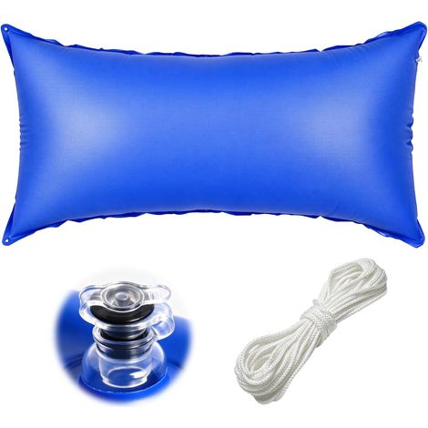 Coussin Piscine 120 x 240 cm, Protection Hivernage avec Corde de 15 m (1/5)