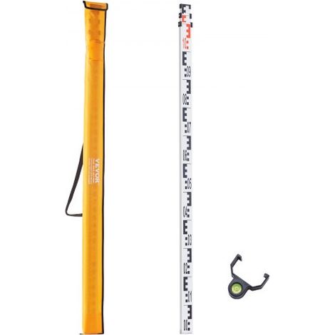 Tige de mesure télescopique métrique 3 m mire télescopique de (1/5)
