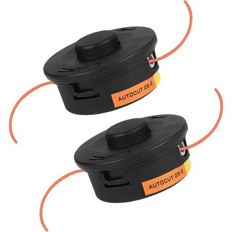 2 Pcs Tête Debroussailleuse Auto Cut 25-2 pour Stihl, Tête Faucheuse Compatible avec STIHL FS44 FS55 FS56 FS74 FS80 FS85 FS90 FS120 FS240 FS250 FS260 (1/5)
