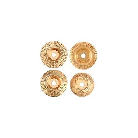 Disque Bois Meuleuse, Lot de 4, Carbure Tungstène, Façonner Meuler Couper, Meuleuse 115 125 mm, pour Maison et Jardin (1/5)