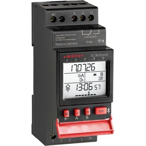 Müller SC 38.20 pro5 Temporizzatore digitale 12 V DC/AC, 24 V DC/AC 600 W
