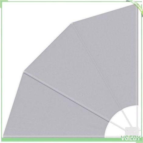 Écran de confidentialité pour balcon - FAFEICY - 42000941 - Gris - 115 x 115 cm - Pliable, réglable 3 niveaux (1/5)