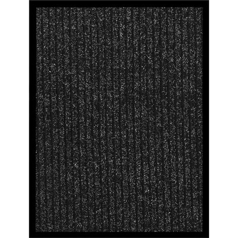 Fußmatte Anthrazit Gestreift 40x60 cm
