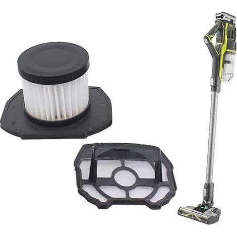 Lot de 3 filtres de rechange pour aspirateur balai Ryobi P718 18V Strut - 313282001 313282002 A32SV02 (1/5)