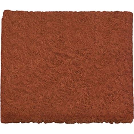 Blíster de 1 cuadro fieltro adhesivo color marrón 10x10cm amig