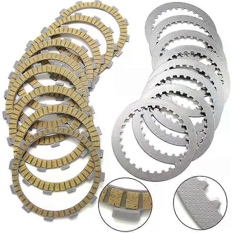 Kit de disques de friction d'embrayage pour moto Honda CBR1000RR, CBR1000 RR-SP ABS, Fireblade, VFR1200 FA, références : 22210-MFL-880 et 22210-MGE-305 (1/5)