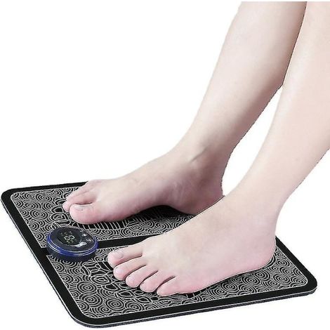 Bain de pieds électrique masseur plantaire, tapis de massage chauffant pour pieds, appareil de relaxation musculaire, usage domestique, lot unique (1/4)