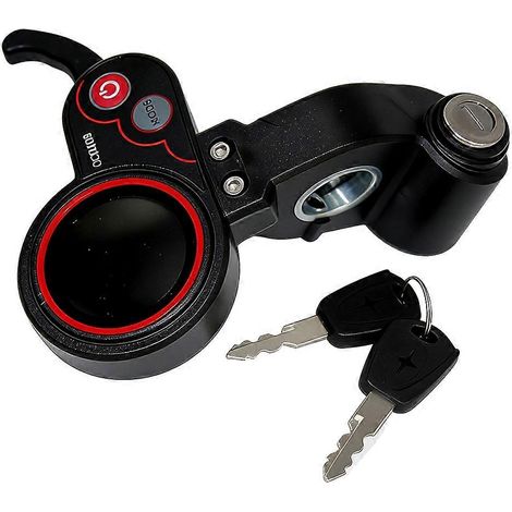 Armaturenbrett für den Elektroroller ZQ-100 mit 2 Tasten (Tachometer, Kilometerzähler), 6 Pins. (1/5)