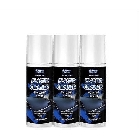 1-5x Nettoyant, protecteur et polisseur pour plastique 100 ml (3 unités) (1/4)