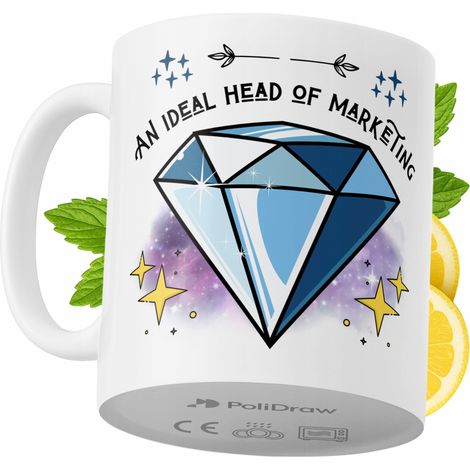 Lustige Kaffeetasse mit witzigem Textdesign für Marketingleiter – ideal für Geburtstage, Namenstage, Feiertage und besondere Anlässe. Hochwertige Tasse für Homeoffice und Arbeit. Farbe: Weiß, 330 ml.
