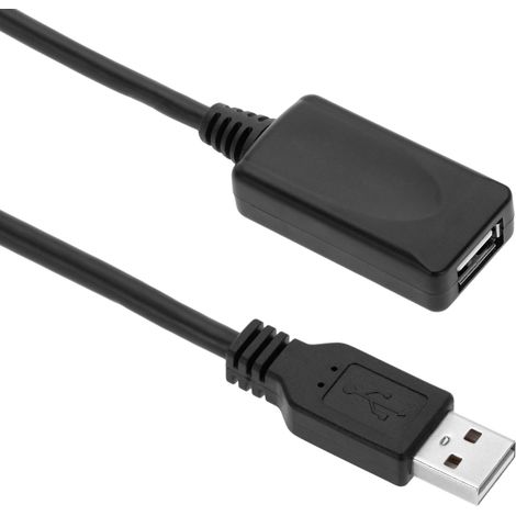 BeMatik - Câble extension USB 2.0 10m A-male à A-femelle (1/5)