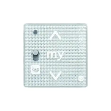 1811317 - Somfy Smoove Rs100 1 Io Silver Shine Touch Wall Control