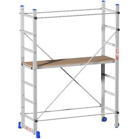 Andamio de aluminio Cm. 158x80x210h