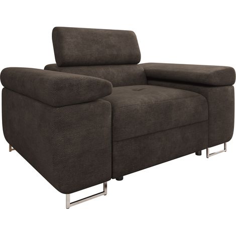 Fauteuil Comfivo Vinetum, Lumo 40, 70x134x102cm, Tissu, Pieds: Métal, Plastique, 0 (1/5)