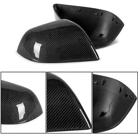 Coque de rétroviseur pour Model 3, en fibre de carbone. (1/5)