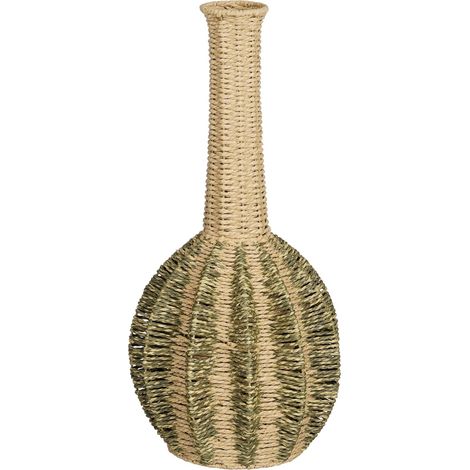 Mica Decorations Vase Jaune clair H56xl25xL25cm