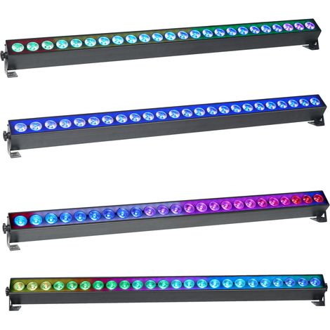 Bande LED LIGHT4ME Aura Pixel 24x3W RGBW avec effet aura DMX (1/5)