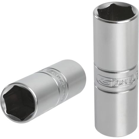 'KS Tools 922.3953 Bussola a candela Ultimate 6 scanalature 3/8 63 mm – 5/8 " (1/2)