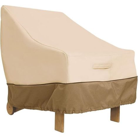 Housse Protection Fauteuil Jardin - Oxford 210D Impermeable - Extérieur Terrasse Balcon - 96,5 x 89 x 79 cm - 1 Piece (1/4)