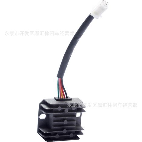 Motorcycle ATV four-wheel beach off-road vehicle accessories 12V five-pin CG125-250CC GY6 rectifier voltage regulator (1/5)
