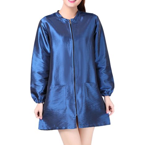 Smock Coiffeur - Blouse Professionnelle Imperméable pour Salon de Coiffure - Taille S/M/L - Pour Coiffeurs et Toiletteurs Canins (1/5)