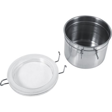 récipient de conservation des aliments en acier inoxydable de 4 pouces (1/5)