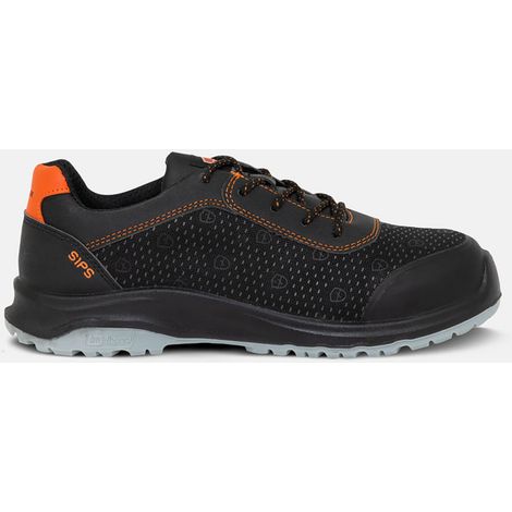 Chaussures de sécurité basses PARADE RIDE S1P SRC Noir / Orange 46. (1/5)