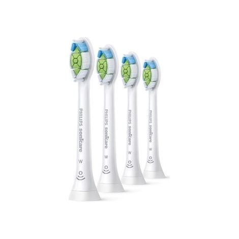 Philips Ersatz-Zahnbürsten HX6064/10 Sonicare Optimal White W2 weiß 4-er (1/5)
