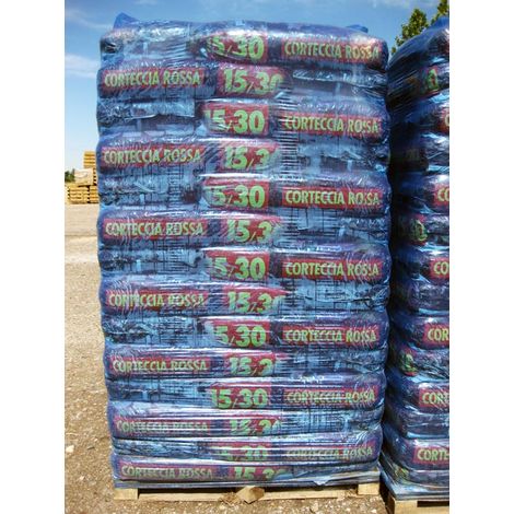 Corteccia di larice rossa portoghese 5/15 mm (pallet da 42 sacchi da 60 lt) (1/3)