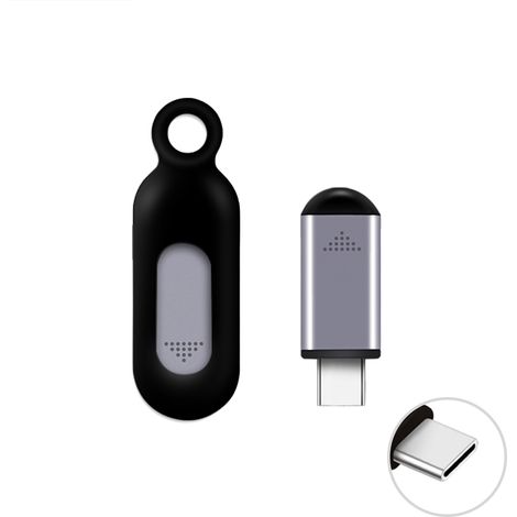 Transmetteur infrarouge sans fil pour smartphone, mini télécommande universelle avec connecteur de type C de remplacement pour smartphone Android TV, climatiseur, caméra de ventilateur (1/5)