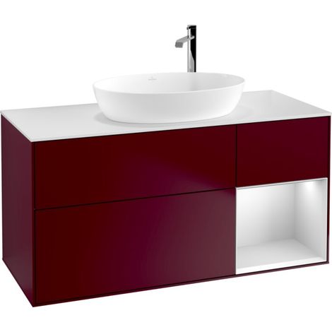 Villeroy & Boch F951MTHB Meuble sous-lavabo Finion F95 (1/2)