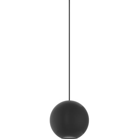 Lampada a Sospensione Bora Space 8W 38º LED CCT Switch 2700K-3200K-4000K Finitura Nero Opaco per Sistema Modulare - Beneito & Faure (1/5)