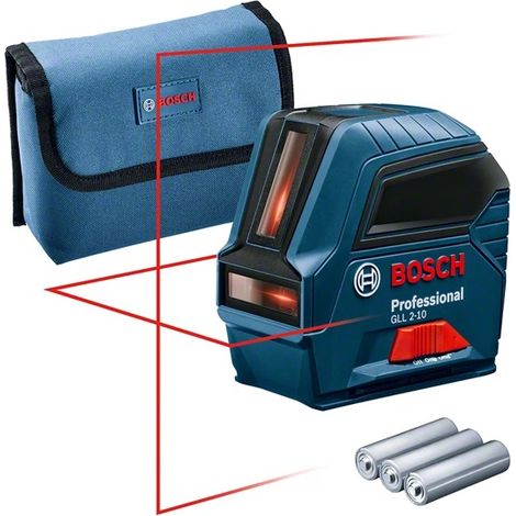 Bosch Professional GLL 2-10 Laser à lignes autonivelant, avec sacoche Portée (max.): 10 m S043661