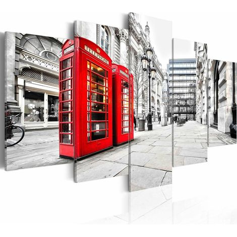 Tableau rue de londres - 100 x 50 cm (1/4)