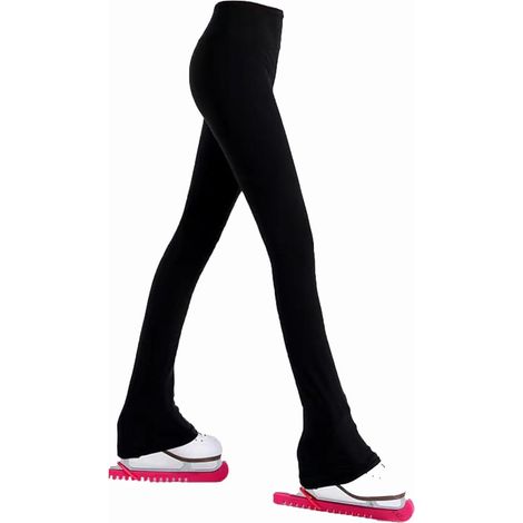 Eiskunstlaufhose für Mädchen, Fleece, Trainingstights für Teenager, Eiskunstlaufhose XL (1/2)