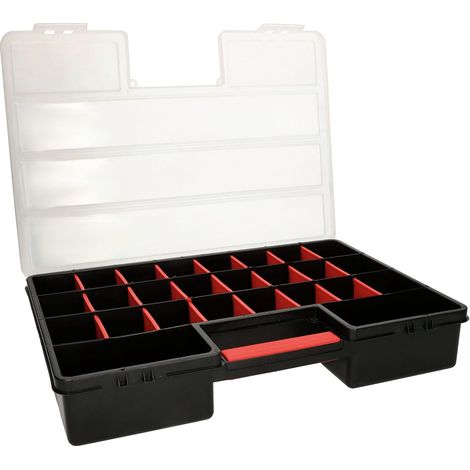 KOTARBAU Boîte de tri 46 x 32 x 80 cm - Magazine pour petites pièces - Diviseur réglable (1/5)
