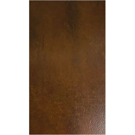 rivestimento murale decorativo divina home effetto metallo ruggine corten 60x0,3x120 cm 6 pezzi