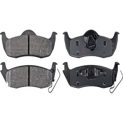 KIT PASTIGLIE FRENO POSTERIORI compatibile con JEEP COMMANDER (XK,XH) / PASTIGLIE FRENANTI AUTO OEM FDB4075 , / SOSTITUZIONE DIRETTA / BASSA POLVERE / SILENZIOSO (1/4)