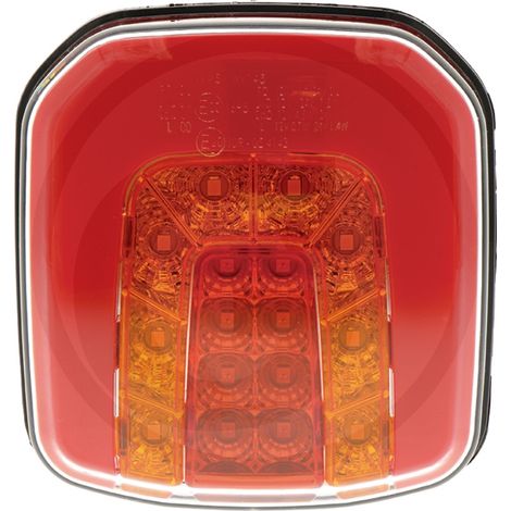Luce posteriore luce freno lampeggiante a LED sinistro / destro (1/2)