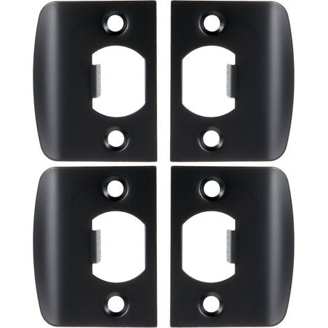 de verrouillage de porte en acier inoxydable noir de type D (1/5)