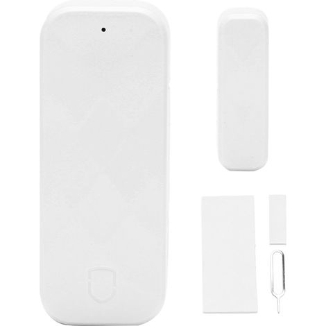 Détecteur magnétique intelligent WiFi anti-graffiti pour portes et fenêtres, alarme d'ouverture de porte (1/5)